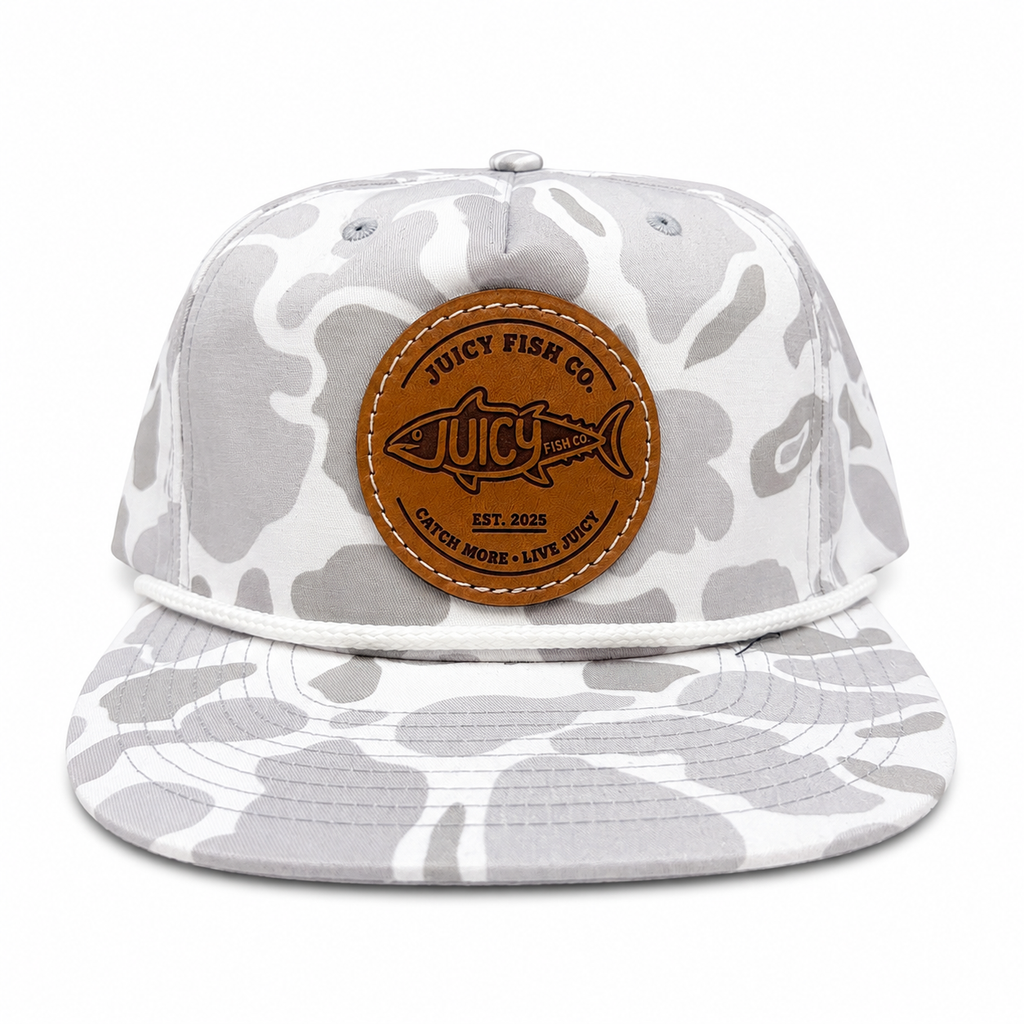Arctic Camo Rope Hat